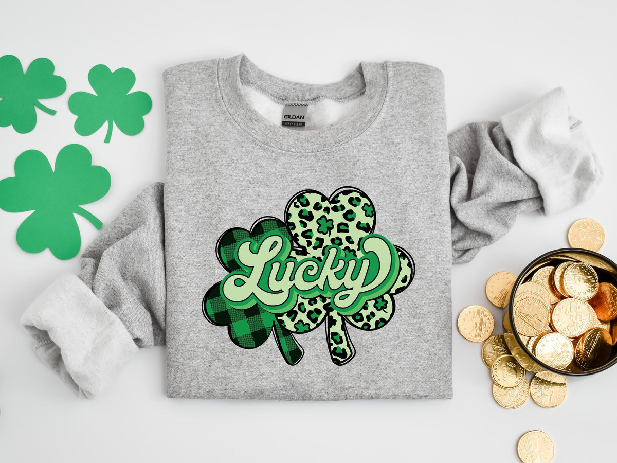 Lucky Shamrock Shirt Shamrock Shirt Lucky Shirt St Patricks Day Shirt Patricks Day Shirt St Patricks Shirt Patricks Day Tee Lucky Tee Graphic Tee – Soft Feel · High-Quality Print