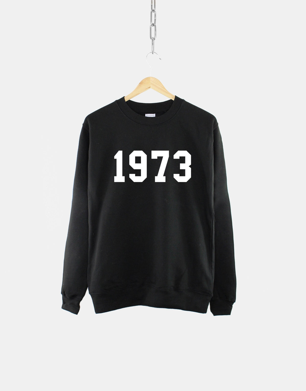 1973 50th Birthday Sweatshirt Made In Year Numbers Sweater Sweatshirt – Everyday Comfort · Great Gift For Fans
