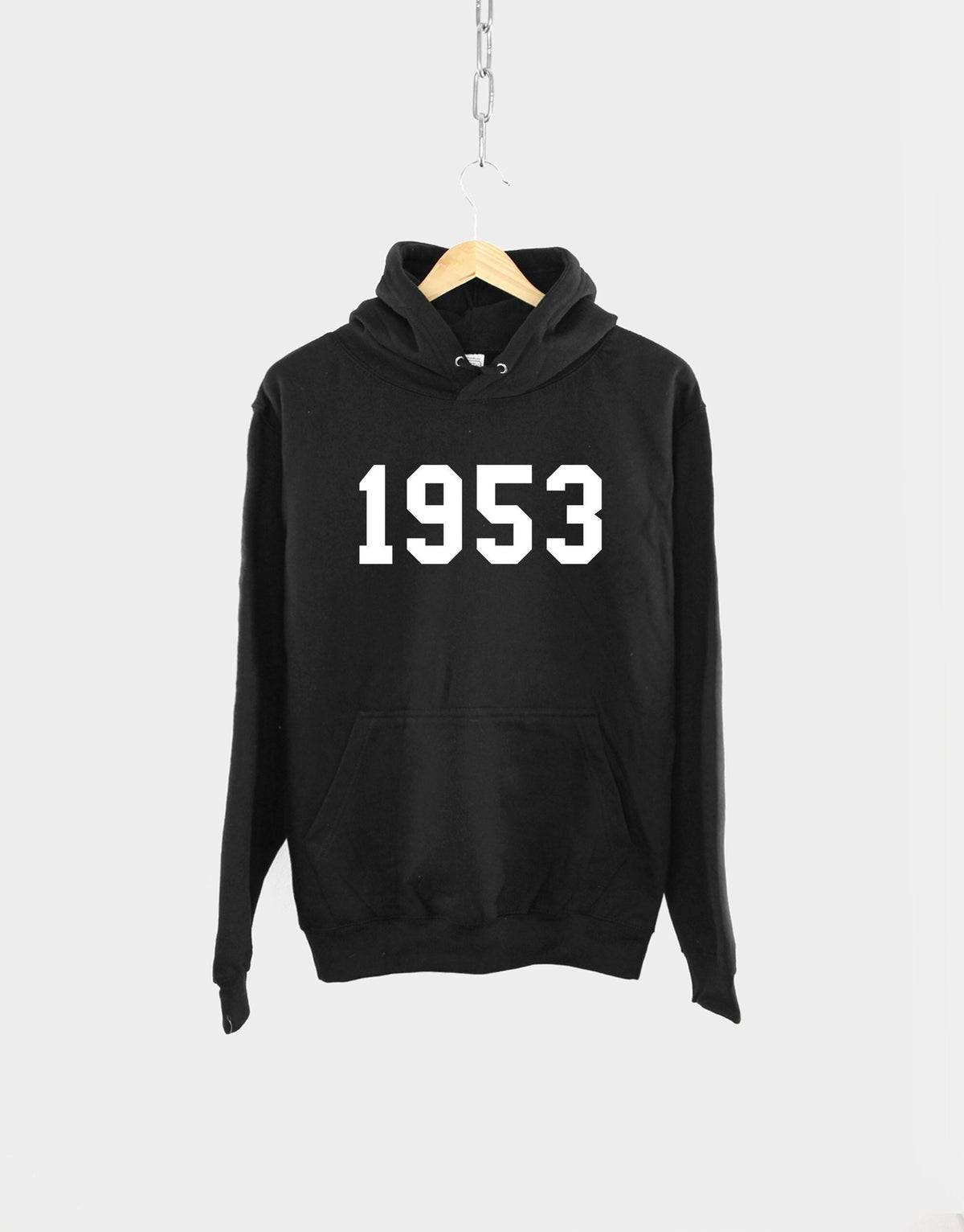 1953 70th Birthday Hoodie Shirt Made In Year Numbers Hoody Hoodie – Feel-Good Design · High-Quality Print