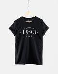 Original 1993 Girl Womens Vintage 30th Birthday Shirt Ladies Birth Year Numbers TShirt Graphic Tee – Easygoing Wear · Must-Have Style