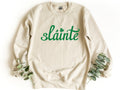 Slainte Sweatshirt Irish Sweatshirt St Patrick39s Day Shamrock Crewneck Lucky Sweatshirt Drinking Sweatshirt St Patrick39s Day Gift Sweatshirt – Feel-Good Design · High-Quality Print