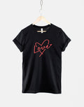 Handwritten Love Heart TShirt Red Love Heart TShirt Valentines Day TShirt Neon Sign Love heart TShirt Graphic Tee – Warm & Stylish · Trending Graphic Apparel