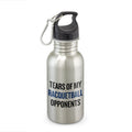 Funny Racquetball Water Bottle Racquetball Gift Idea Tears of My Racquetball Opponents Graphic Tee – Feel-Good Design · High-Quality Print