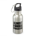 Podcaster Gift Idea Podcasting Water Bottle Podcast Gift Almost Famous Podcaster Graphic Tee – Everyday Comfort · Top Pick For Any Outfit