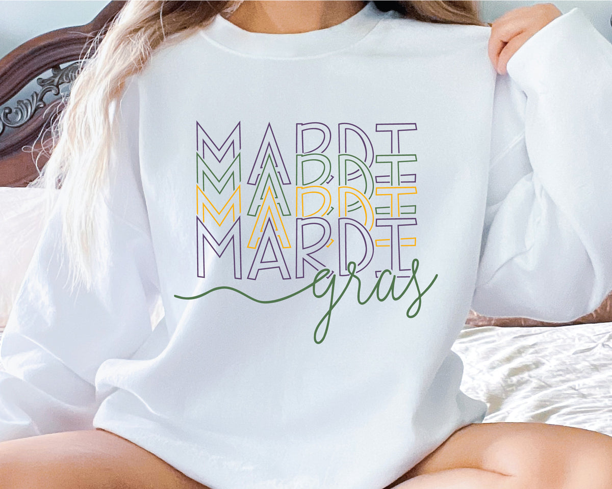 Mardi Gras Sweatshirt Mardi Gras Carnival Crewneck Family Carnival Pullover Mardi Gras Gift Mardi Gras Party Sweatshirt Sweatshirt – Fan Favorite · Great Gift For Fans