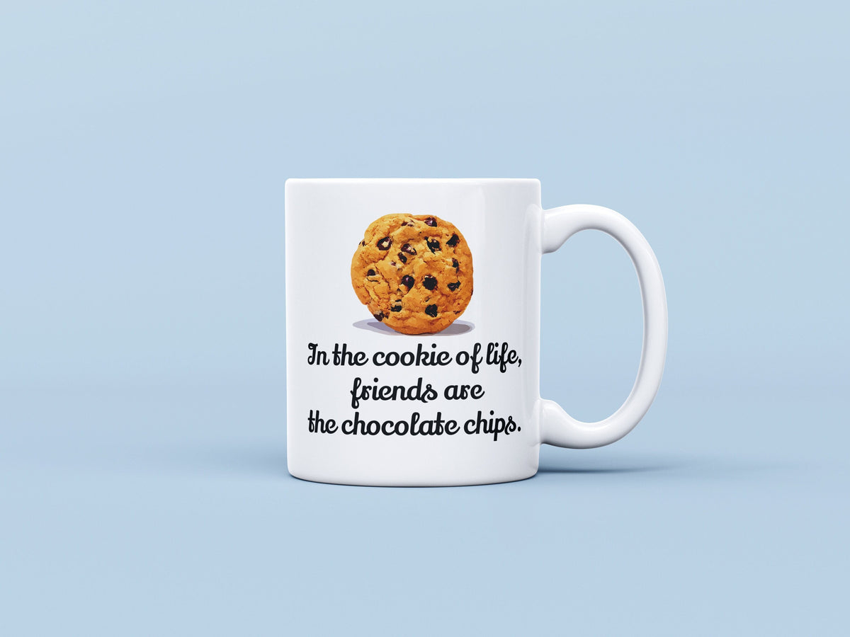 Friend Gift Friendship Gifts Friend Gifts Funny Friend Love Present Friend Valentine Best Friend Mugs In The Cookie Of Life Graphic Tee – Aesthetic Look · Trending Graphic Apparel