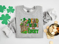 Dead inside but lucky with skeleton Shirt Lucky Tshirt Irish T Shirt Shamrocks TShirt St Patricks Day Family Matching Gift Tee Graphic Tee – Warm & Stylish · Must-Have Style