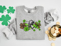 Womens st pattys shirt leopard shamrock tee st patricks day shirt womens st paddys cute st pattys shirt st pattys women Graphic Tee – Soft Feel · Great Gift For Fans