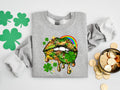 St Patricks Lips Shirt Leopard Lips Shirt Lucky Shirt St Patricks Day Shirt Irish Day Shirt Clover Shirt Women St Paddy Day Shirt Graphic Tee – Everyday Comfort · Top Pick For Any Outfit