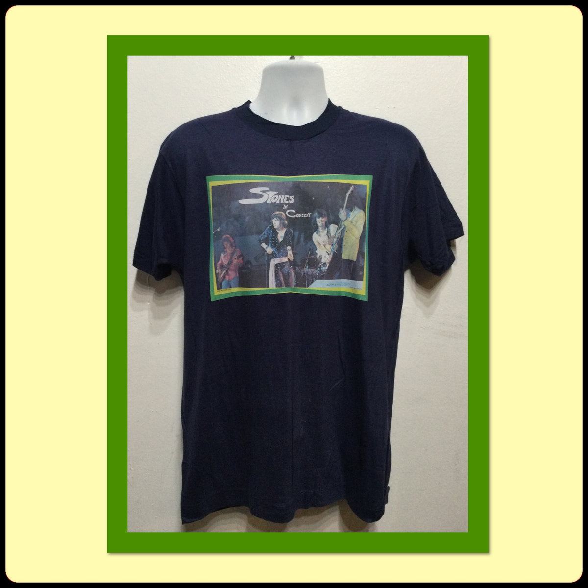 Vintage 1970s Rolling Stones Tour band decal t shirt Size large 42 44 Graphic Tee – Feel-Good Design · Trending Graphic Apparel