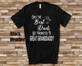 Best Dads Get Promoted to Great Granddaddy Great Grandpa Tshirt Special Gift Idea for Father39s Day Birthday Christmas or Pregnancy Reveal Graphic Tee – Premium Graphic · Trending Graphic Apparel