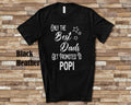 The Best Dads Get Promoted to Popi Grandpa Tshirt Special Grandfather Gift Idea for Father39s Day Birthday Christmas or Pregnancy Reveal Graphic Tee – Aesthetic Look · Must-Have Style