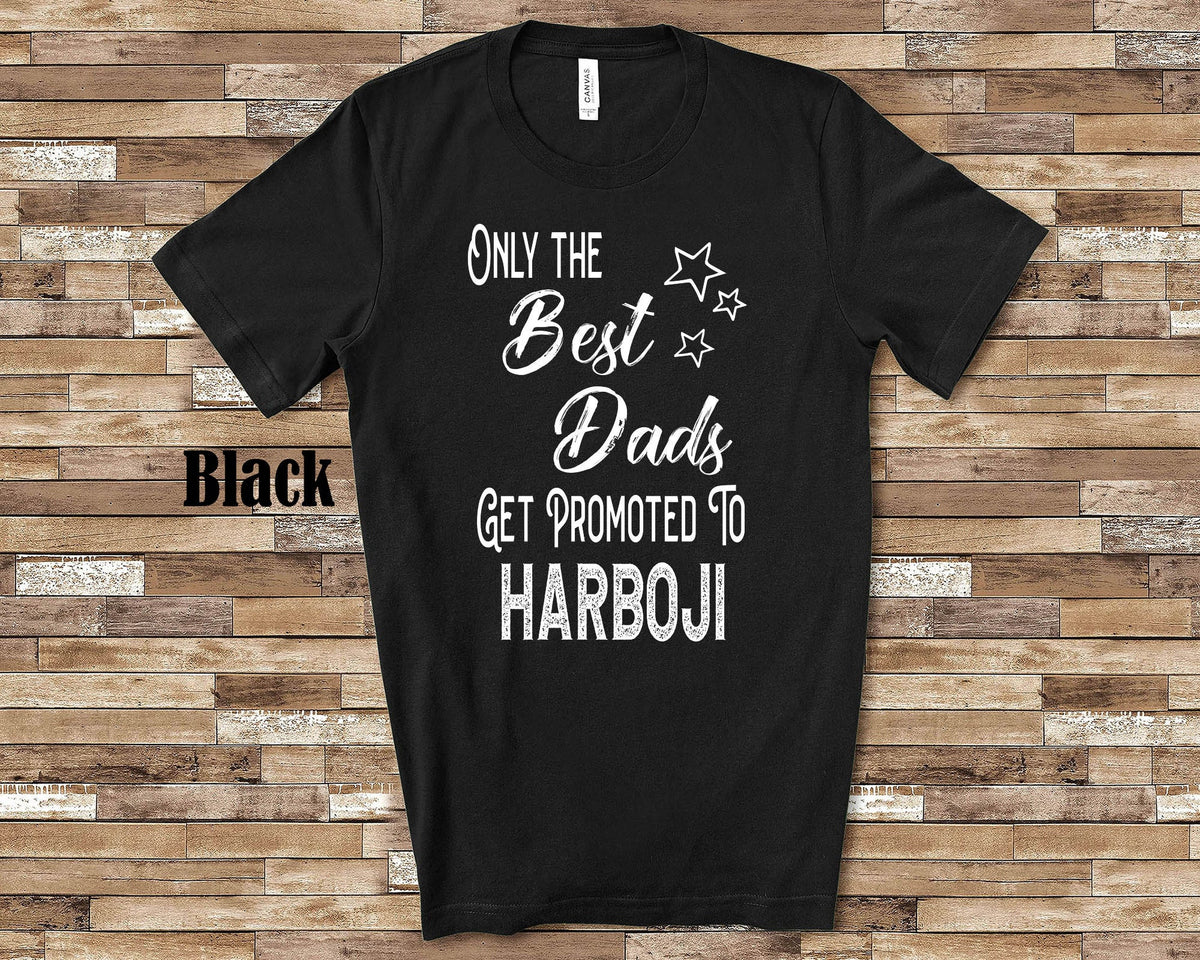The Best Dads Get Promoted to Haraboji Grandpa Tshirt Korean Grandfather Gift Idea for Father39s Day Birthday Christmas or Pregnancy Reveal Graphic Tee – Easygoing Wear · Must-Have Style