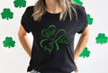 Faith Hope Love Shamrock Shirt Womens Irish Shirt Lucky Woman Shirt Shamrock Shirt St Patrick Day Shirt Lucky Shirt Irish Gifts Graphic Tee – Bold Style · Great Gift For Fans