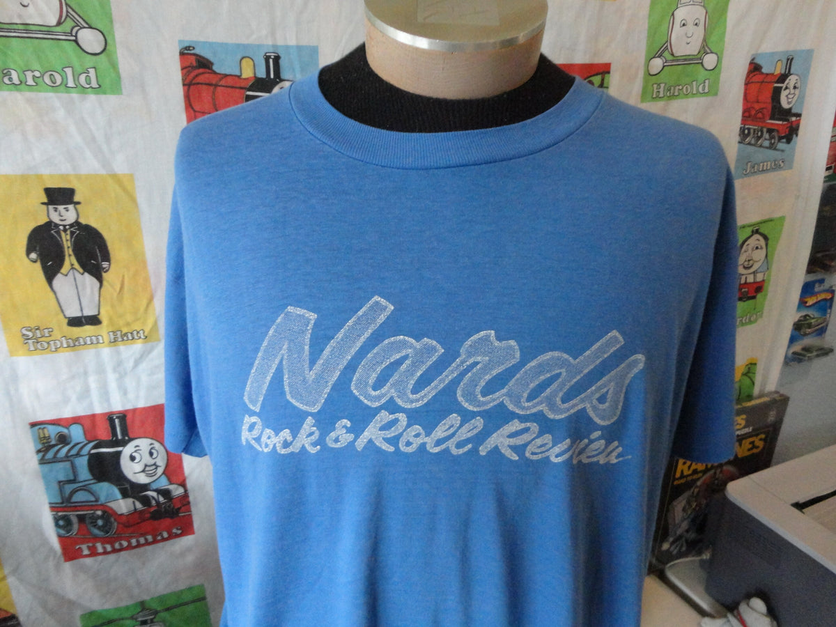 Vintage 8039s NARDS Rock N Roll Review 1989 T Shirt XL Graphic Tee – Cozy Vibes · Trending Graphic Apparel