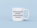 Friend Gift Friendship Gifts Friend Mug Personalized Friend Love Present Friend Valentine Best Friend Mugs The Most Precious Graphic Tee – Warm & Stylish · Great Gift For Fans