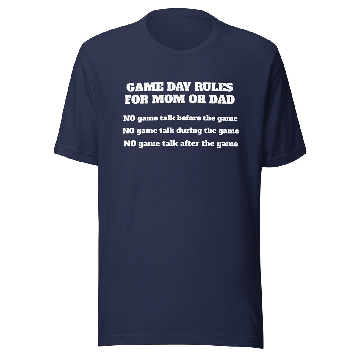 Game Day Rules t shirtT Shirt any sport Sport TShirt Funny Softball tShirt Fun BBall T Shirt TShirt athlete t shirt for mom or dad Graphic Tee – Cozy Vibes · Must-Have Style