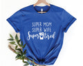 Super Mom Shirt Super Wife Shirt Super Tired Shirt Gift For Mom Funny Mom Shirt Mothers Day Gift Mom Shirt Gift For Wife Graphic Tee – Premium Graphic · Great Gift For Fans