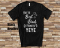 The Best Dads Get Promoted to Yeye Grandpa Tshirt Chinese Grandfather Gift Idea for Father39s Day Birthday Christmas or Pregnancy Reveal Graphic Tee – Bold Style · Trending Graphic Apparel
