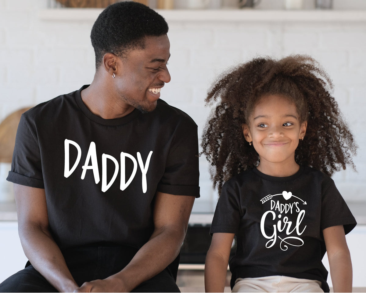 Daddy And Daddys Girl Shirt Fathers Day Gift Daddys Girl Daddy Shirts Gift For Dad Matching Daddy And Daughter Graphic Tee – Premium Graphic · Trending Graphic Apparel