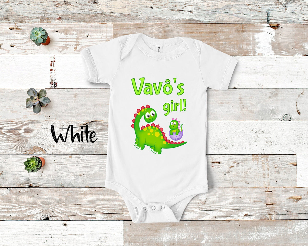 Vav39s Girl Cute Grandpa Name Dinosaur Baby Bodysuit Tshirt or Toddler Shirt for a Brazilian Grandfather Gift or Pregnancy Announcement Graphic Tee – Fan Favorite · Great Gift For Fans