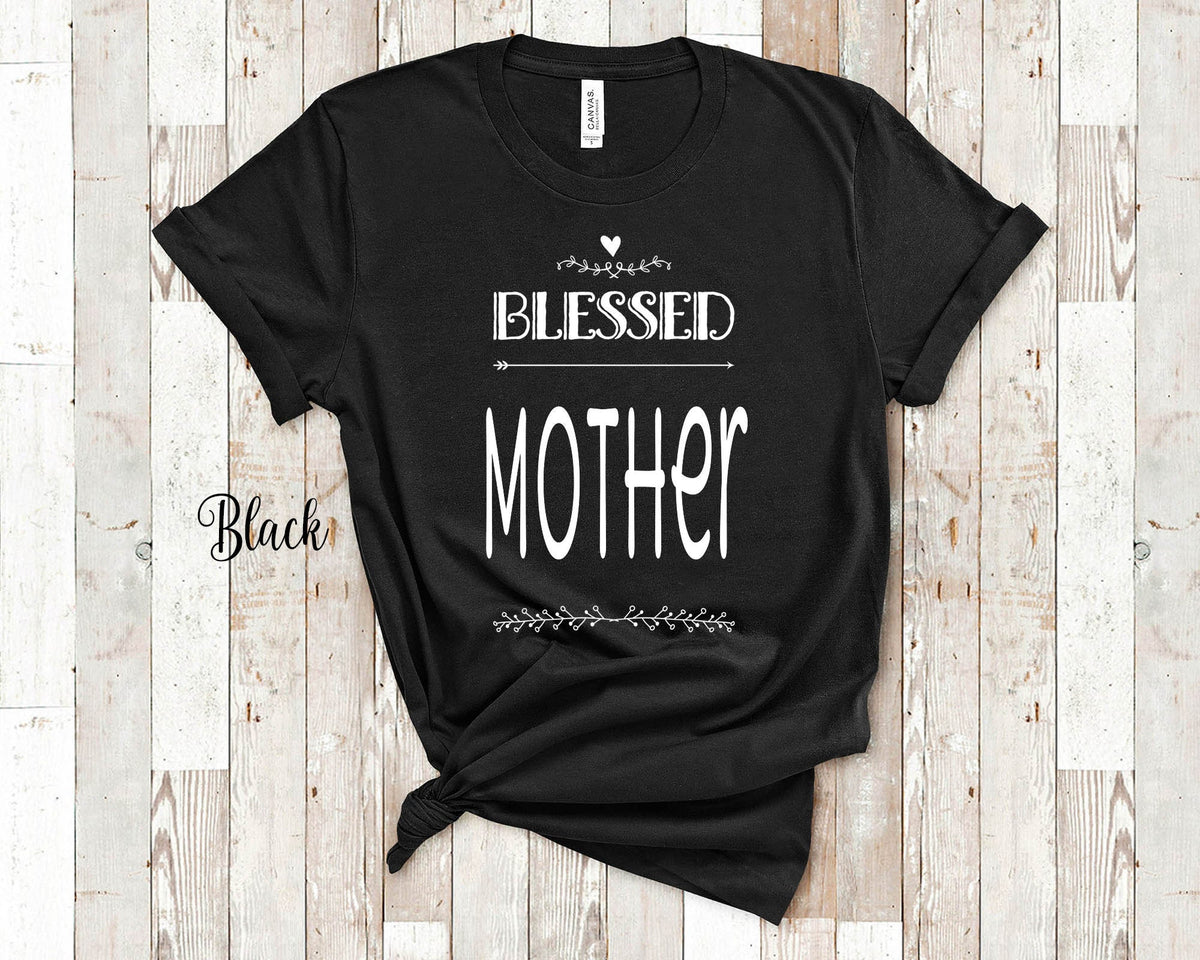 Blessed Mother Mom Tshirt Special Gift Idea for Mother39s Day Birthday Christmas or Pregnancy Reveal Announcement Graphic Tee – Bold Style · Perfect For Daily Wear