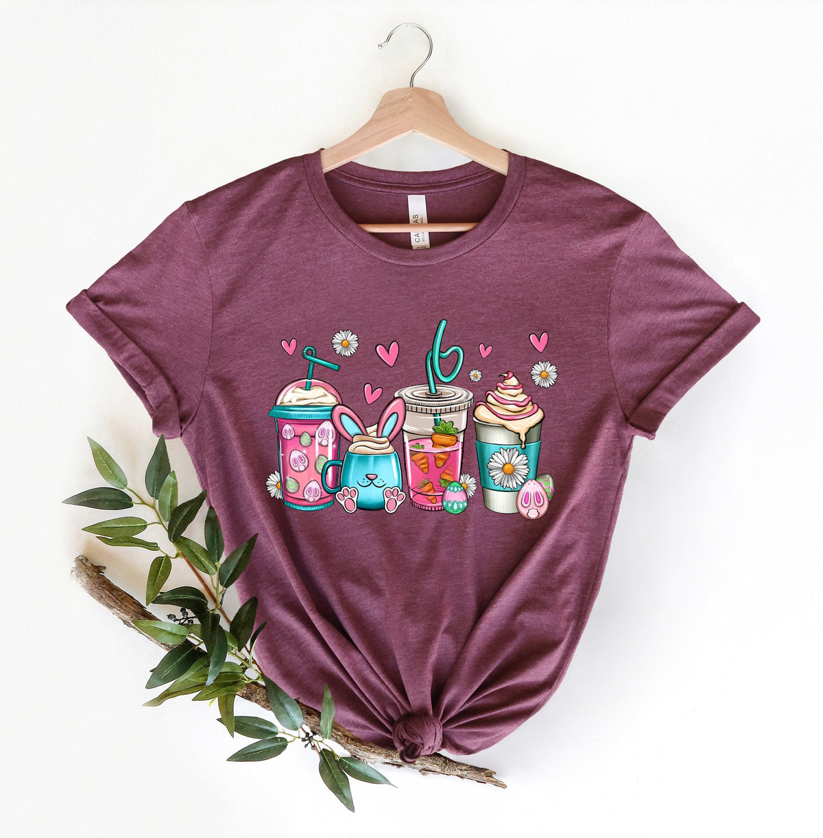 Easter Coffee Cups shirt Some bunny needs coffee Shirt Funny Easter Shirt Easter shirts for womens Teacher easter shirt Spring easter Graphic Tee – Warm & Stylish · Perfect For Daily Wear
