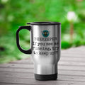 Beekeeper Gift Apiarist Present Idea If You See Me Running Beekeeping Travel Mug Graphic Tee – Feel-Good Design · Trending Graphic Apparel