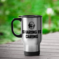 Funny Sociology Travel Mug Karl Marx Mug Marxist Present Marxism Humor Sharing Is Caring Graphic Tee – Feel-Good Design · Great Gift For Fans