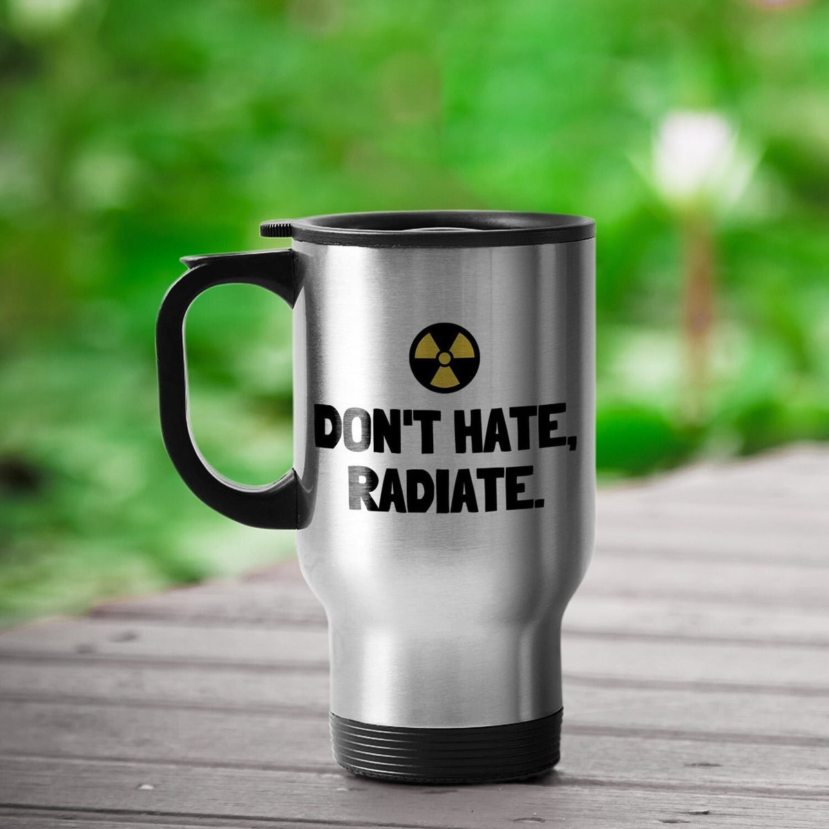 Funny Radiology Travel Mug Radiologist Gift Rad Tech Present Radiographer Nuclear Medicine Don39t Hate Radiate Graphic Tee – Bold Style · Must-Have Style
