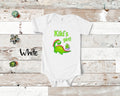 Kiki39s Girl Cute Grandma Name Dinosaur Baby Bodysuit Tshirt or Toddler Shirt for a Special Grandmother Gift or Pregnancy Announcement Graphic Tee – Feel-Good Design · High-Quality Print