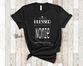 Blessed Nonie Grandma Tshirt Italy Italian Grandmother Gift Idea for Mother39s Day Birthday Christmas or Pregnancy Reveal Announcement Graphic Tee – Bold Style · Must-Have Style