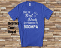 The Best Dads Get Promoted to Boompa Grandpa Tshirt Special Grandfather Gift Idea for Father39s Day Birthday Christmas or Pregnancy Reveal Graphic Tee – Everyday Comfort · Great Gift For Fans