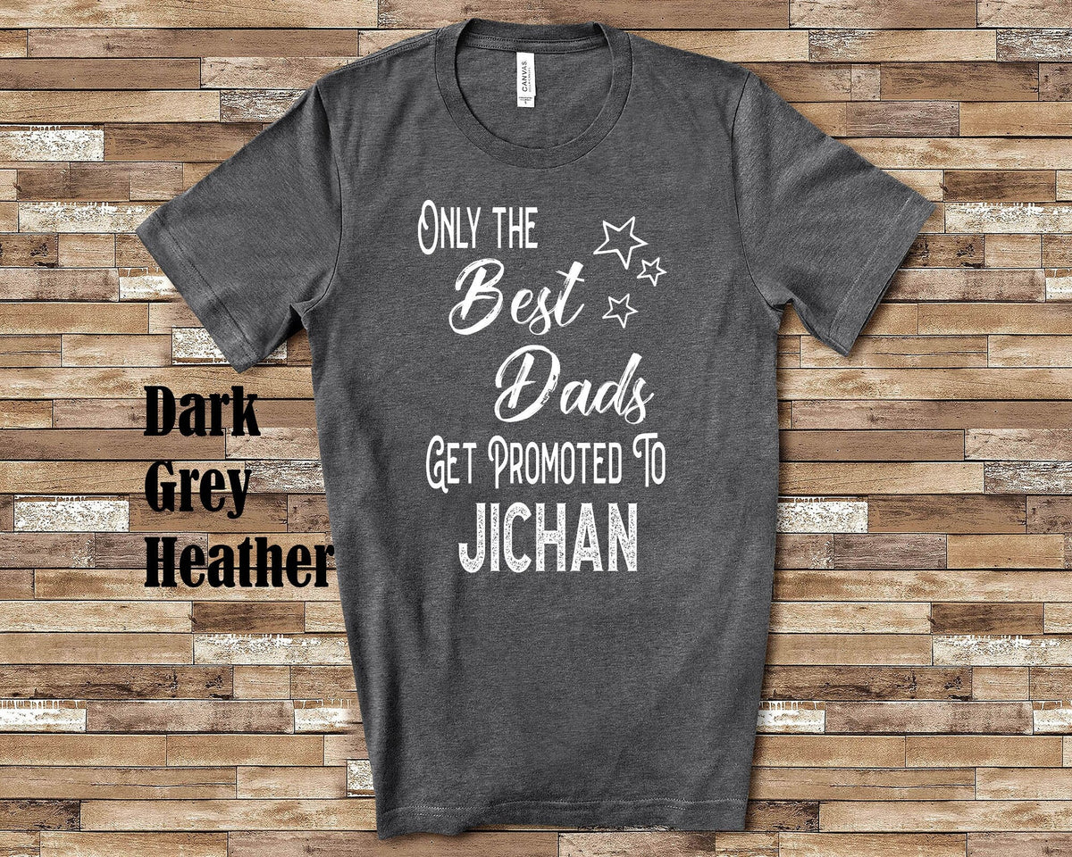 The Best Dads Get Promoted to Jichan Grandpa Tshirt Japanese Grandfather Gift Idea for Father39s Day Birthday Christmas or Pregnancy Reveal Graphic Tee – Aesthetic Look · Must-Have Style