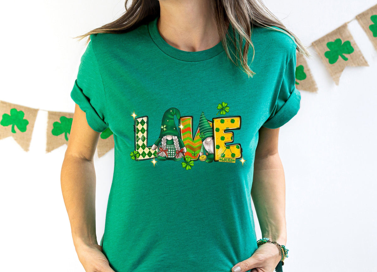 Love Patrick Day Gnomes ShirtSt Patricks Day ShirtShamrock Lucky LipsFour Leaf CloverShamrock ShirtsPatrick39s DayIrish Tshirt Graphic Tee – Bold Style · Trending Graphic Apparel