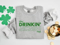 Happy Go Lucky Sweatshirt St Patricks Day Sweater St Patricks Day Shirt St Patricks Day Tshirt Christian Shirt Lucky Blessed Tshirt Sweatshirt – Everyday Comfort · Perfect For Daily Wear