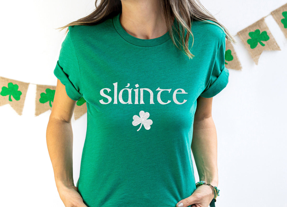Slainte Irish Shirt St Patrick39s Day Shirt St Patrick39s Day TShirt for Women St Patrick39s Shirt for Men Shamrock Shirt Sweatshirts Sweatshirt – Fan Favorite · Great Gift For Fans