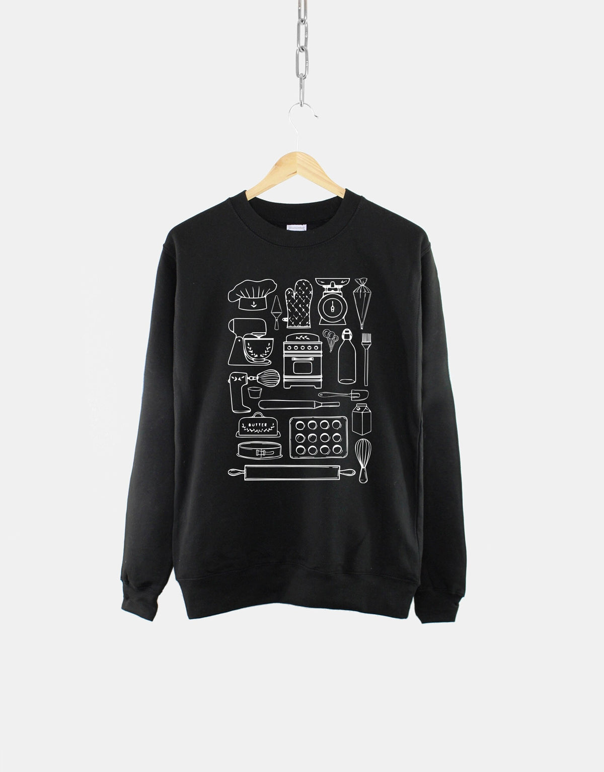 Baking Sweatshirt Baker Sweatshirt Baking Gifts Baking Sweater Baking Supplies Shirt Baking Utensils Sweatshirt Baking Kit Shirt Sweatshirt – Warm & Stylish · Top Pick For Any Outfit