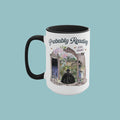 Bookish Coffee Mug for Romance Reader Probably Reading Gothic Romance 15 Oz Mug for Book Lover Regency Romance Mug with Butterflies Graphic Tee – Feel-Good Design · Perfect For Daily Wear