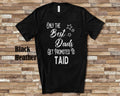 Best Dads Get Promoted to Taid Grandpa Tshirt Celtic Welsh Grandfather Gift Idea for Father39s Day Birthday Christmas or Pregnancy Reveal Graphic Tee – Soft Feel · Great Gift For Fans