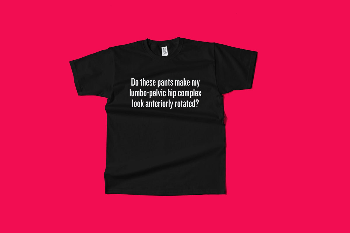 Physical Therapy Shirt Physical Therapist Gift Funny Physiotherapist Shirt Lumbopelvic Hip Complex Unisex Tee Graphic Tee – Warm & Stylish · Trending Graphic Apparel