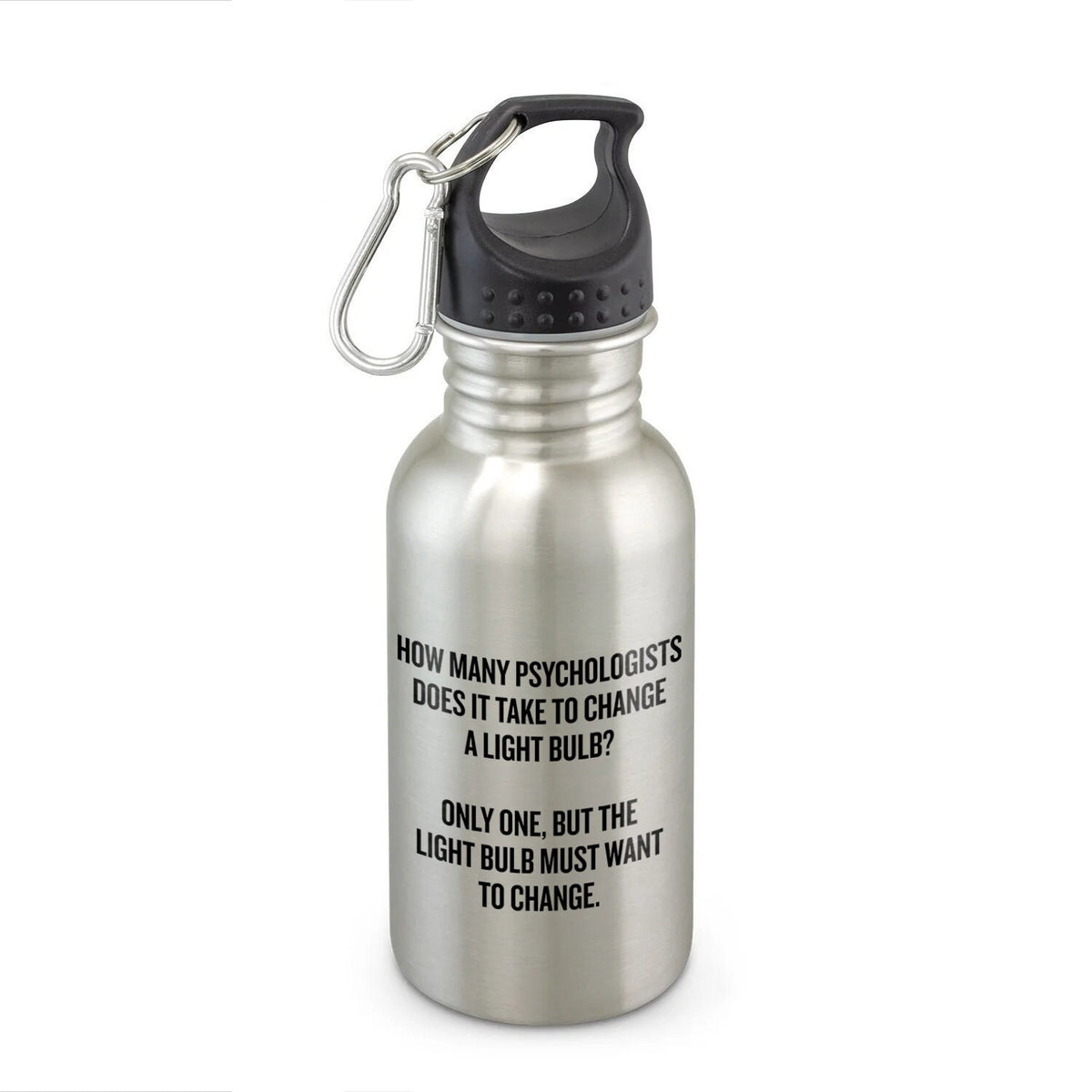 Funny Psychology Gift Psychologist Present Psychology Water Bottle Must Want To Change Psychology Humor Graphic Tee – Feel-Good Design · Must-Have Style