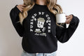 Fueled By Coffee And Anxiety Sweatshirt Retro Iced Coffee Sweatshirt Vintage Coffee Sweatshirt Sweatshirt – Soft Feel · Must-Have Style