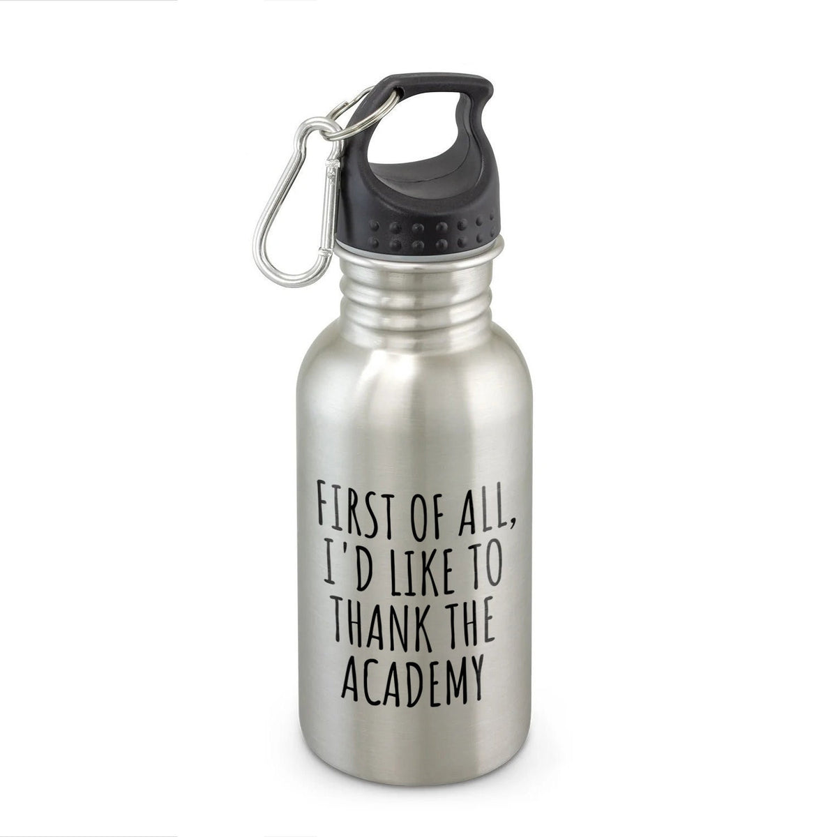 Funny Acting Gift Thespian Gift Idea Theater Geeks Actor Gift Actress Gift Theater Teacher Gift Thank The Academy Water Bottle Graphic Tee – Premium Graphic · Perfect For Daily Wear