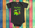 Pop Pop39s Boy Cute Grandpa Name Dinosaur Baby Bodysuit Tshirt or Toddler Shirt for a Special Grandfather Gift or Pregnancy Announcement Graphic Tee – Aesthetic Look · Perfect For Daily Wear