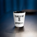 Funny Disc Golf Shot Glass Disc Golfer Gift Frolf Tears of My Opponents Graphic Tee – Warm & Stylish · Perfect For Daily Wear