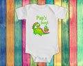 Pap39s Boy Cute Grandpa Name Dinosaur Baby Bodysuit Tshirt or Toddler Shirt for a Special Grandfather Gift or Pregnancy Reveal Announcement Graphic Tee – Premium Graphic · High-Quality Print