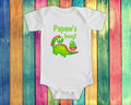 Papaw39s Boy Cute Grandpa Name Dinosaur Baby Bodysuit Tshirt or Toddler Shirt for a Special Grandfather Gift or Pregnancy Announcement Graphic Tee – Premium Graphic · High-Quality Print