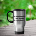 Sound Engineer Gift Sound Tech Present Travel Mug Sound Engineers Don39t Like Feedback Stagehand Graphic Tee – Feel-Good Design · Must-Have Style