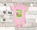 Mimsy39s Girl Cute Grandma Name Dinosaur Baby Bodysuit Tshirt or Toddler Shirt for a Special Grandmother Gift or Pregnancy Announcement Graphic Tee – Fan Favorite · Perfect For Daily Wear